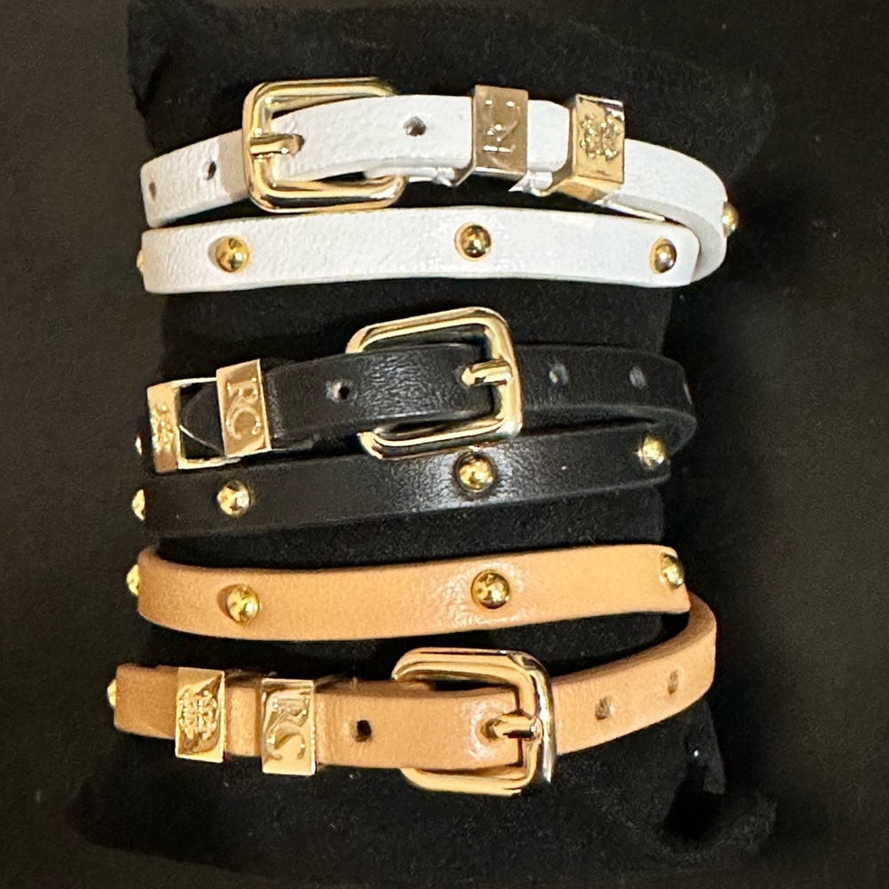 Rustic Cuff Set of 3 Bracelets